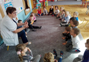 Pani pielęgniarka odwiedziła Biedronki.