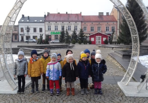 Oglądaliśmy świąteczne dekoracje.