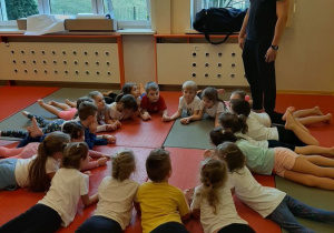 Trening judo.