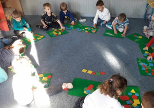 Rozpoznawanie figur geometrycznych.