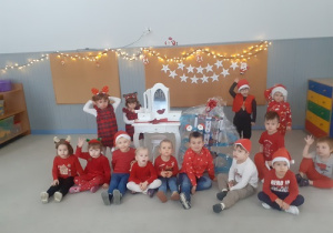 Prezenty od Mikołaja.