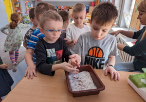 Watę wcześniej namoczyliśmy.