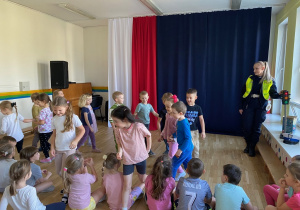 Uczyliśmy się bezpieczeństwa na drodze.