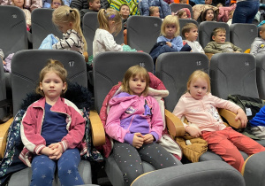 Czekaliśmy z niecierpliwością na seans filmowy.