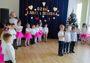 Były też życzenia dla kochanych Dziadków.