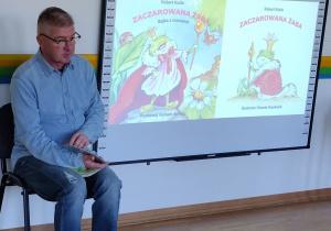 Spotkaliśmy się z panem Robertem Kuśta, autrem książek dla dzieci
