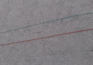 Porównywaliśmy długość sznurków.