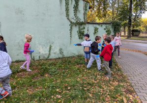 Ten skwerek też posprzątaliśmy.