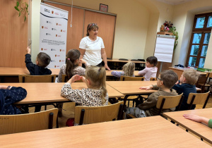 Poszliśmy do Biblioteki Pedagogicznej.