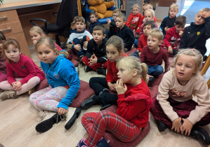 Co miesiąc chodzimy do biblioteki.
