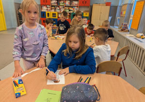 Byliśmy w Bibliotece Pedagogicznej na zajęciach.