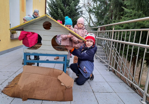 Zgromadziły mnóstwo pokarmu w swojej sali.