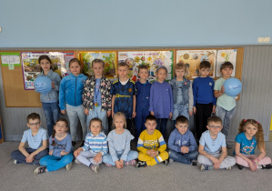 W Międzynarodowym Dniu Świadomości Autyzmu przyszliśmy do przedszkola ubrani na niebiesko.