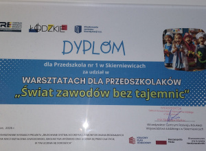 Warsztaty "Świat zawodów bez tajemnic"