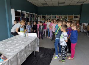 Projekt w Bibliotece Publicznej.