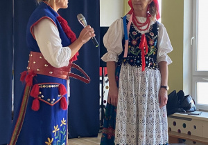 Na koncercie poznaliśmy krakowski strój ludowy.