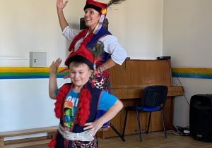 Próby tańca krakowiaka.