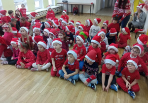 W oczekiwaniu na Świętego Mikołaja.