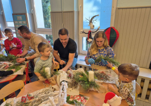 Fajny stroik na świąteczny stół