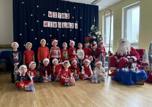 Zdjęcie z Mikołajem