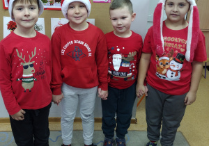 Mikołaj K., Fabian, Janek i Tymon