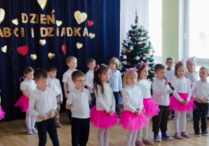 Powitaliśmy Dziadków cieplutko.