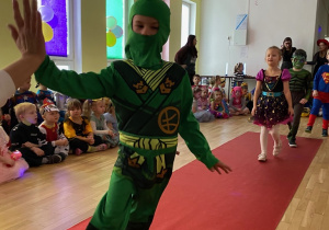 Antek Sz. przybił piątkę.