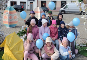 Wspólne zdjęcie w Rynku miasta