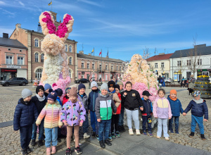 Świątecznie na rynku skierniewickim