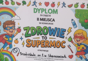 Zajęliśmy II miejsce!