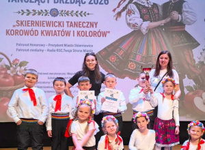 Wyróżnienie- Międzyprzedszkolny Konkurs "Tańczący Brzdąc"