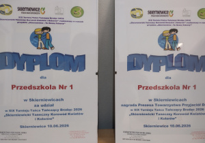 Nasze zdobyte dyplomy