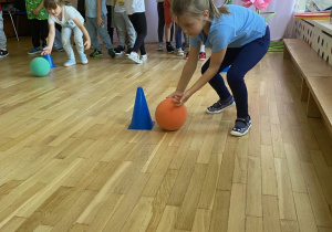 Klara w akcji.
