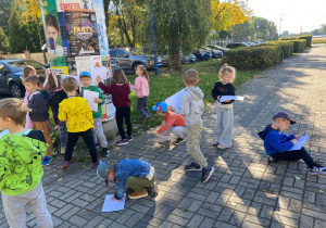 Każde miejsce i sposób rysowania był dobry.