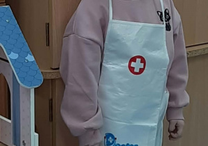 Zuzia jako pielęgniarka