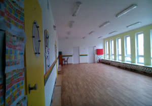 Sala gimnastyczna.